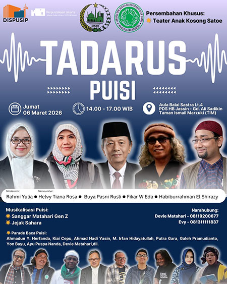 HSBI dan LSBPI Gelar Tadarus Puisi elvy.jpg