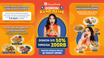 Kampanye Diskon Rame Rame ShopeeFood, Catatkan Pertumbuhan Konsisten bagi Merchant Lokal dan UMKM imageshpee.png