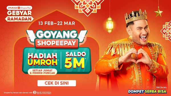 Goyang ShopeePay Buat Ramadan Makin Seru dengan Pengalaman Interaktif yang Menguntungkan